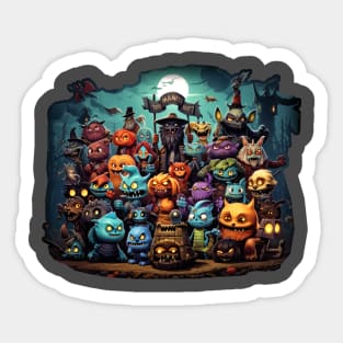 Monster Academy Class Photo Sticker